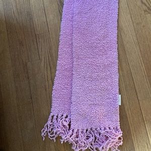 Lilian Vernon Pink Soft Long Scarf